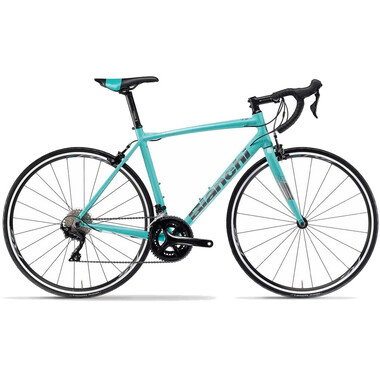 Bicicletta da Corsa BIANCHI VIA NIRONE 7 Shimano 105 R7000 34/50 Verde 2021 0